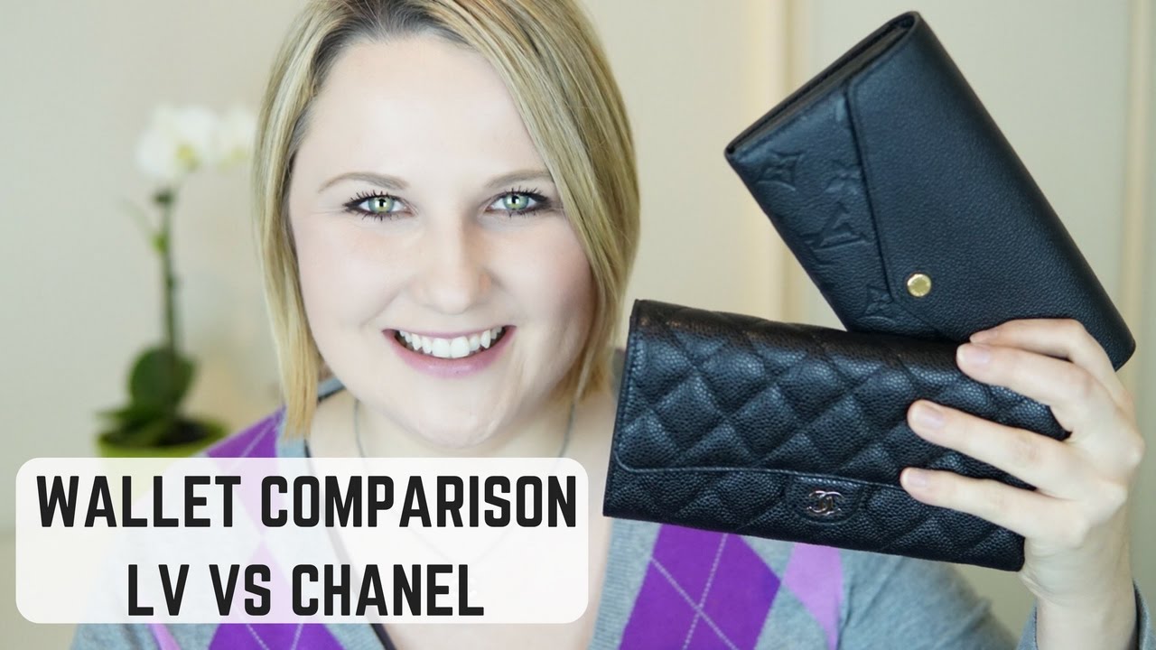 Louis Vuitton Sarah Wallet vs Chanel Classic Flap Wallet Comparison 2016