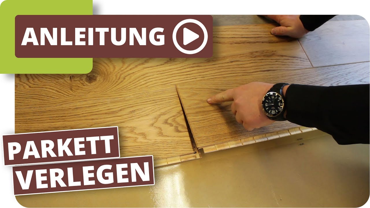 Parkett verlegen