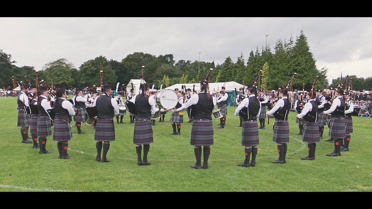 Scottish Power Pipe Band: Scottish Championships, Dumbarton 2017