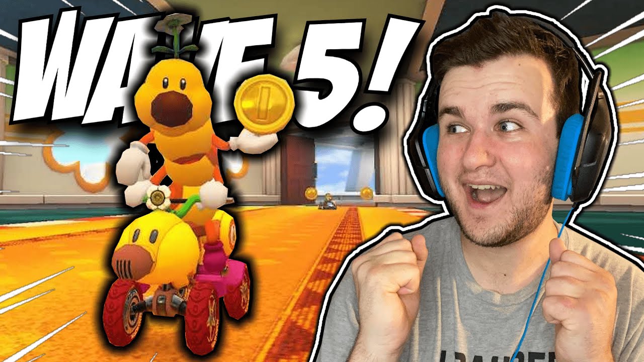 FIRST TIME PLAYING WAVE 5! | Mario Kart 8 Deluxe Booster Course Pass