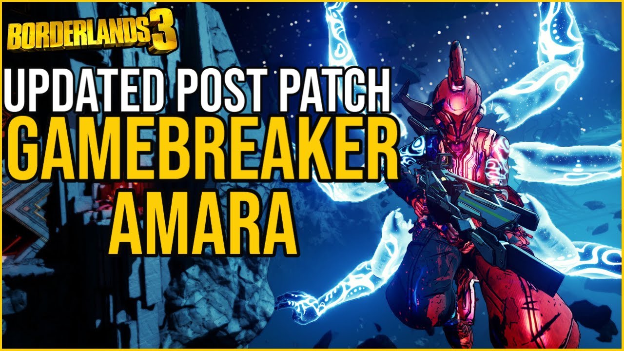 HIGHEST DAMAGE AMARA BUILD! Solo All Content +Gamesave // Gamebreaker 3.0 // Borderlands 3