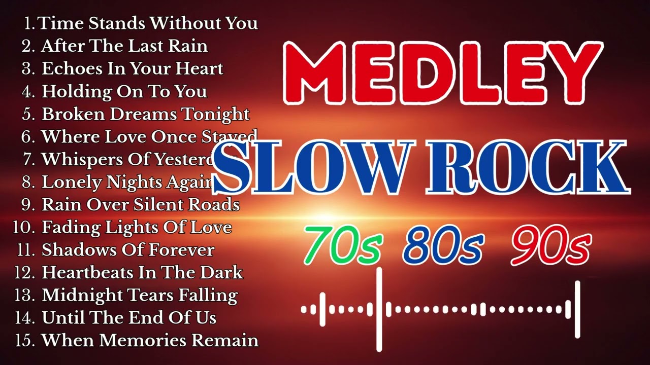Romantic Slow Rock Collection 🎸 Nonstop Love Songs 70s 80s 90s
