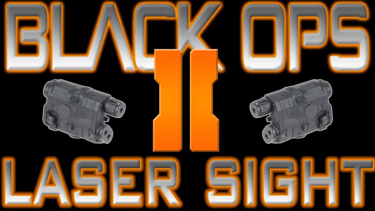 Black Ops 2-Laser Sight-Best SMG Sub-Machine Gun Attachment