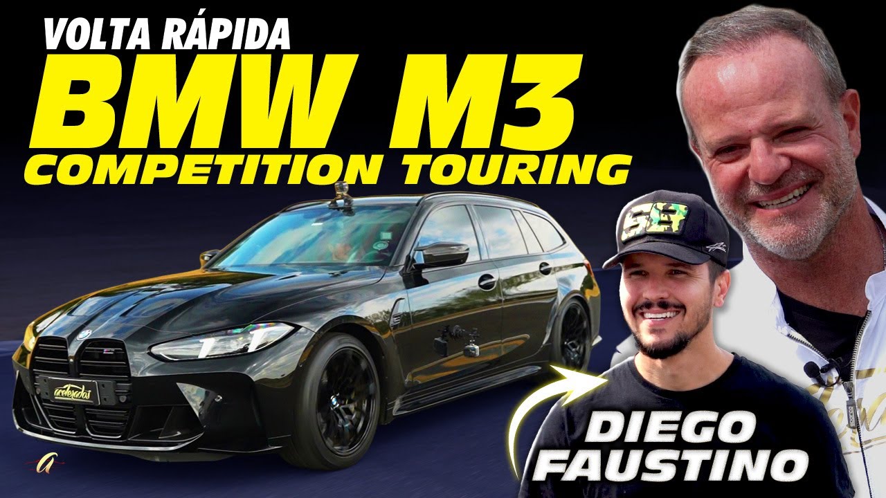 BMW M3 TOURING NA VOLTA R&Aacute;PIDA! Rubinho acelera a perua do @DiegoFaustino! Anda&nbsp;mais&nbsp;que&nbsp;a&nbsp;RS6?
