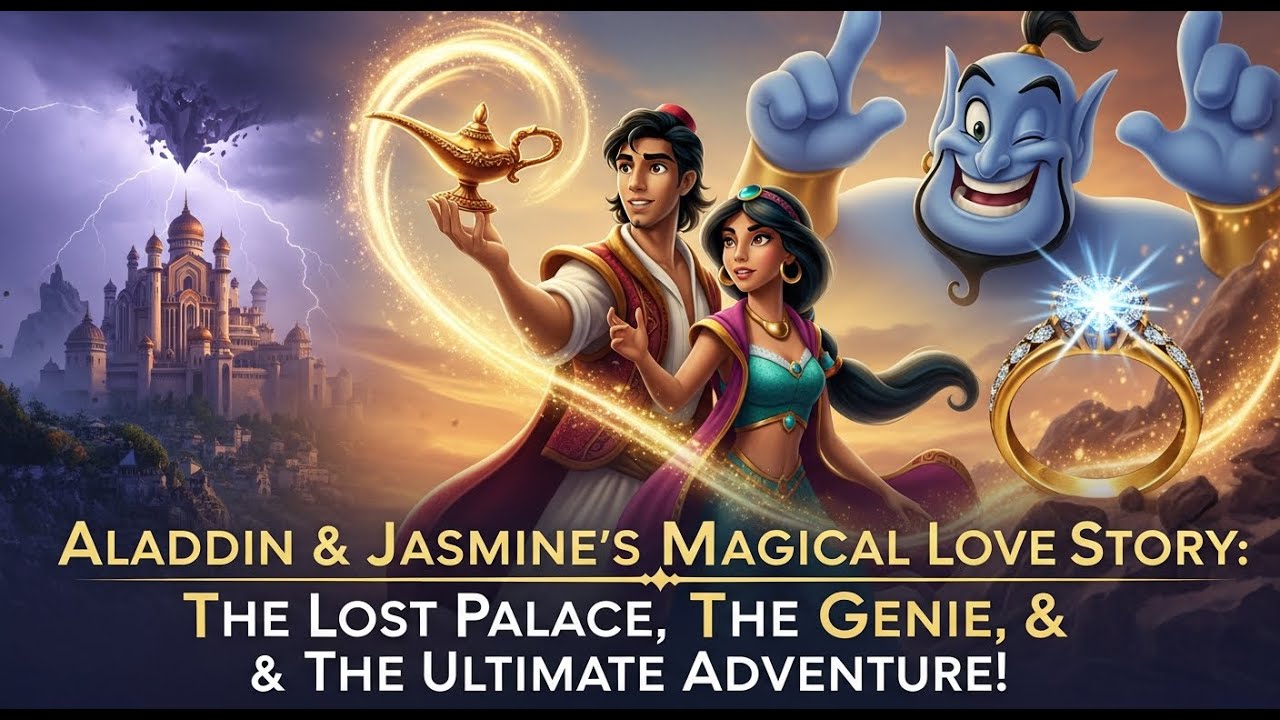 Aladdin & Jasmine's Magical Love Story The Lost Palace, The Genie, & The Ultimate Adventure!