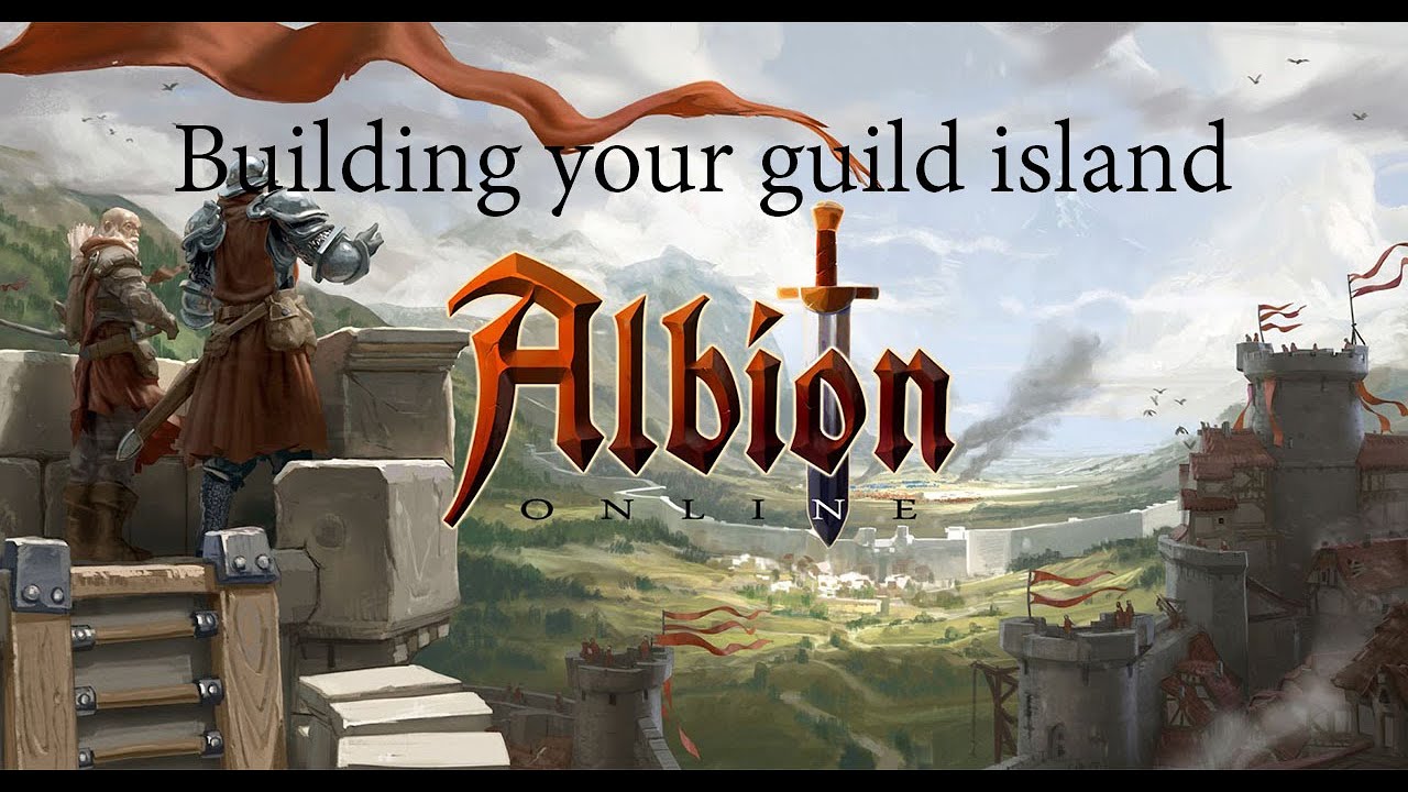building our Guild island - Albion online - بناء الجزيره و كم تكلفتها