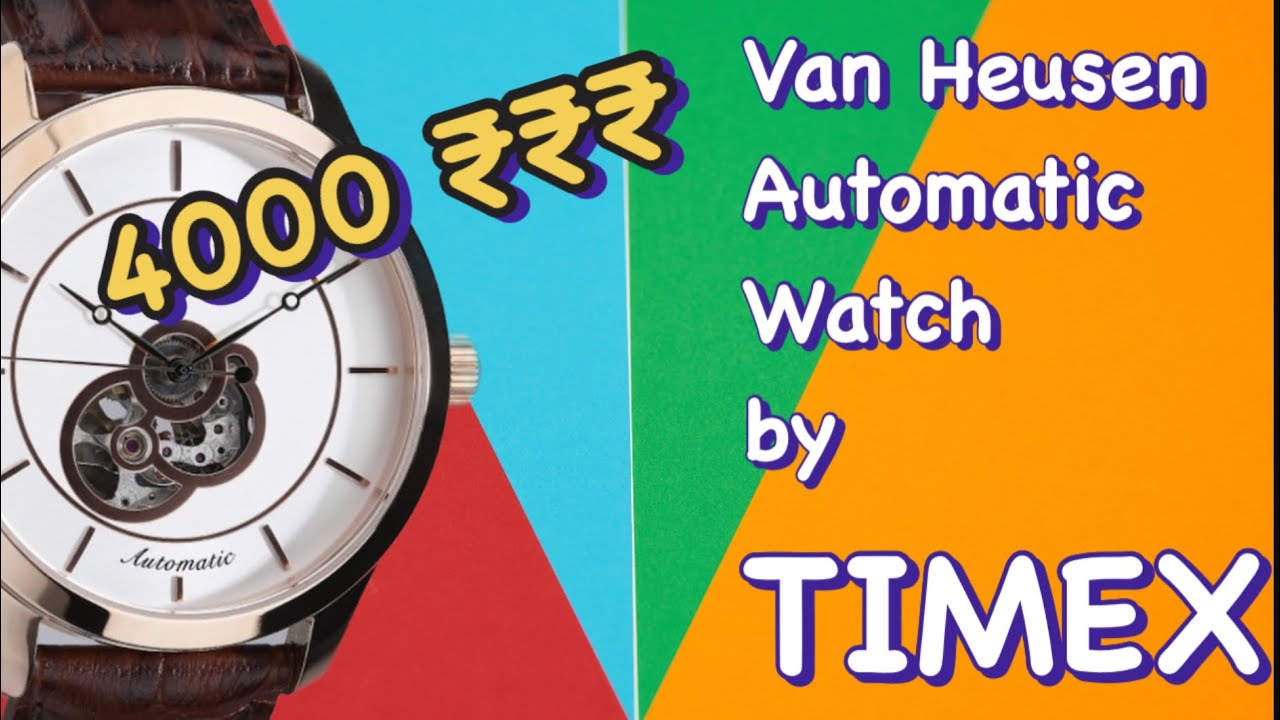 Timex-Alba-Seiko Killer| India's cheapest Automatic watch| हिन्दी।Hindi | Van Heusen by Timex Watch
