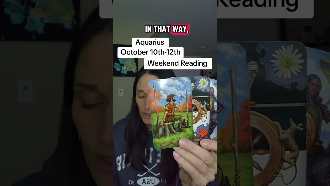 Aquarius Tarot October 2025 #aquarius #aquariustarot #aquariustarotreading #aquariushoroscope