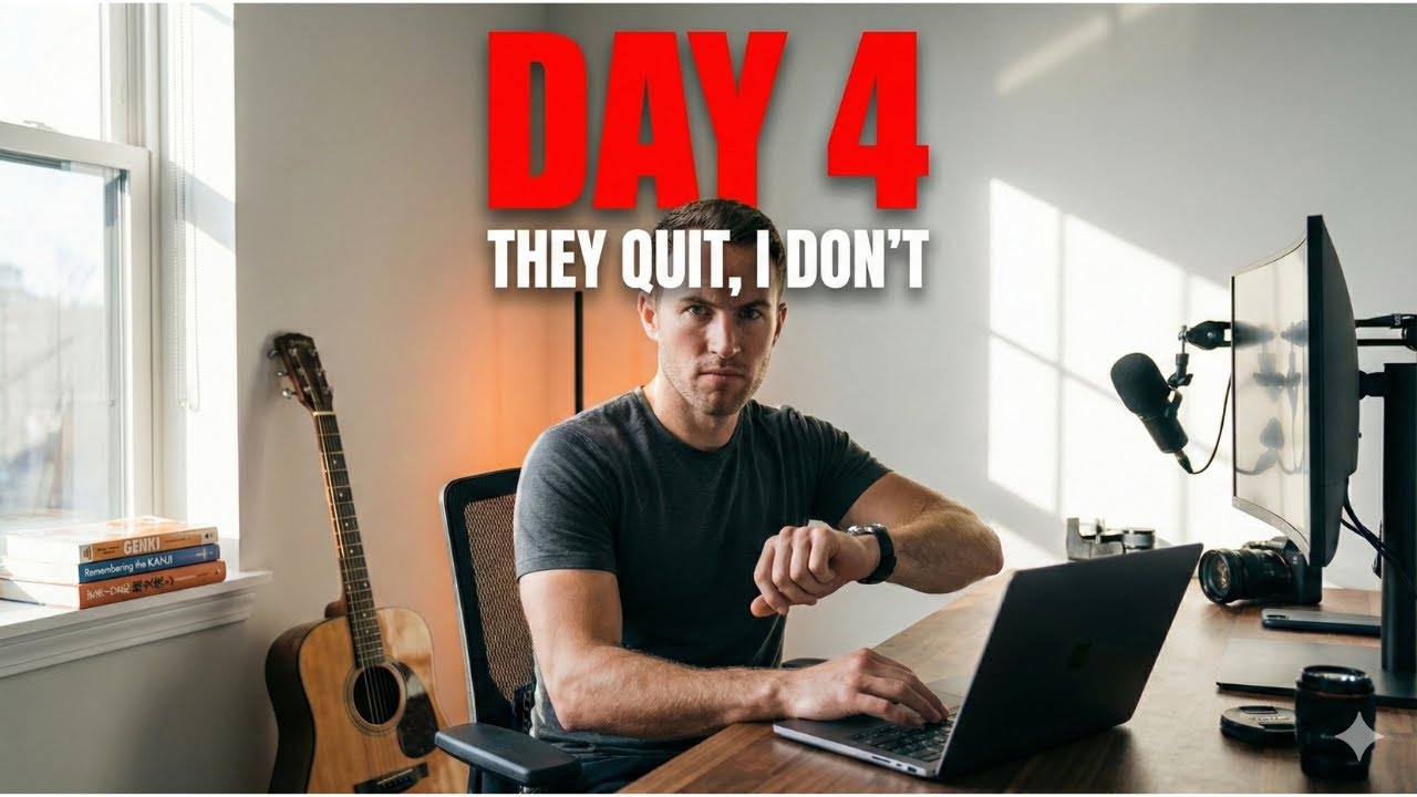 Why Most People Quit On Day 4 | Building The Ultimate Self (Live)