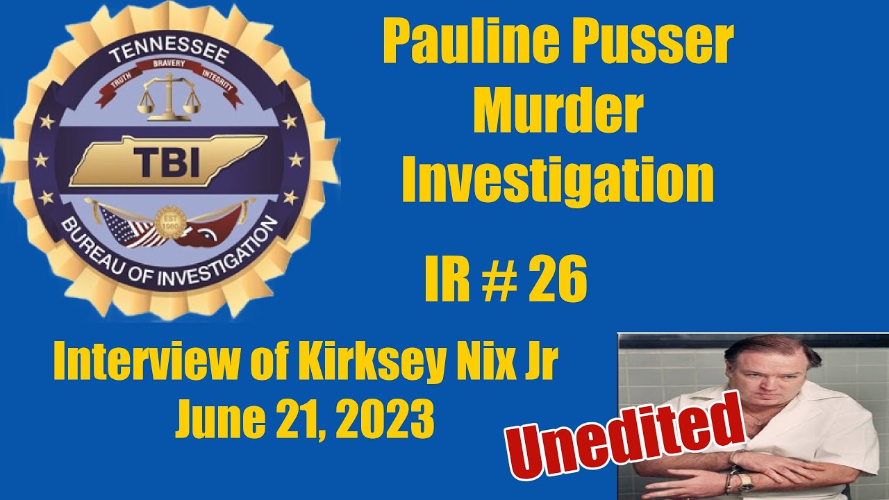 Buford Pusser: The Real Story | TBI Interview with Kirksey Nix JR 62123 Full Interview Unedited