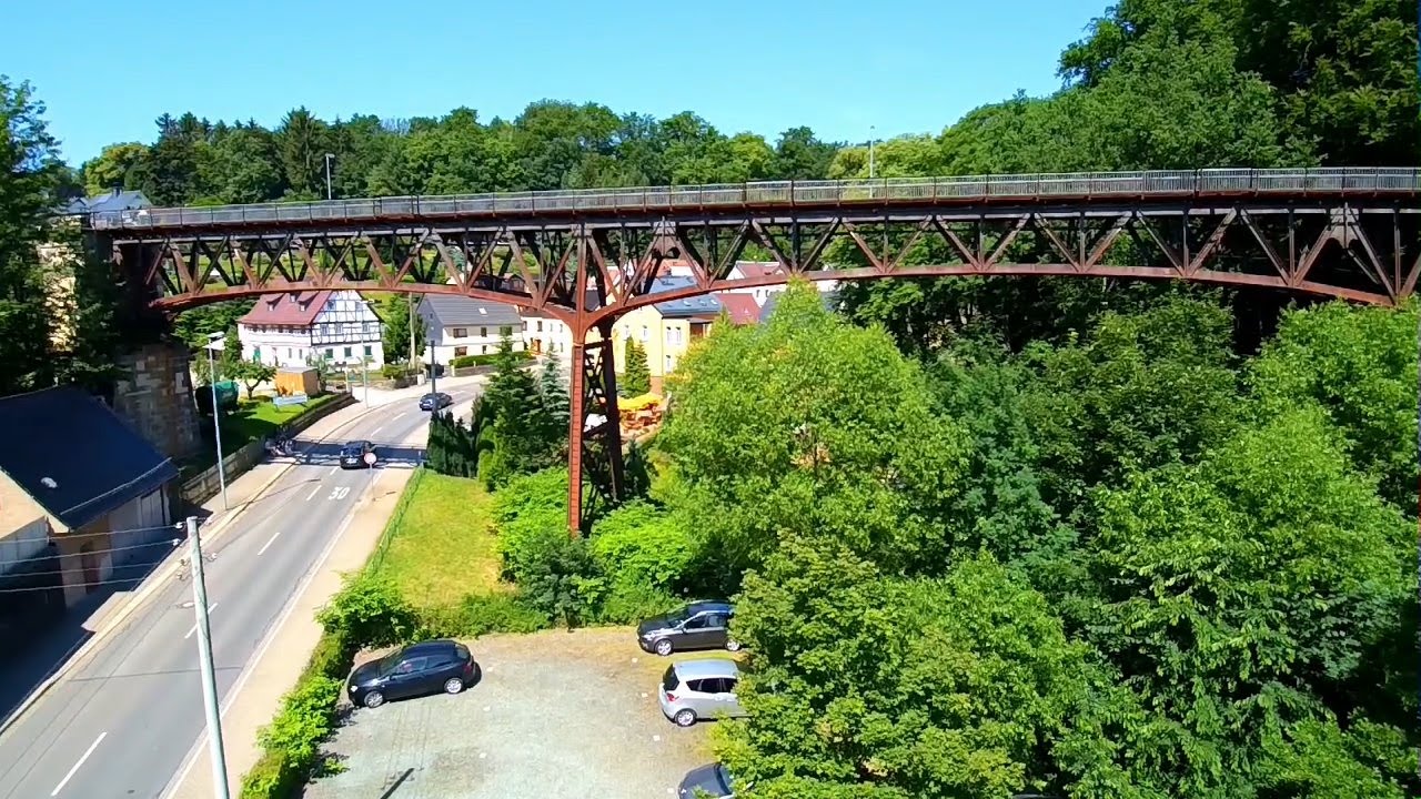 Eisenbahnviadukt in Chemnitz - Rabenstein