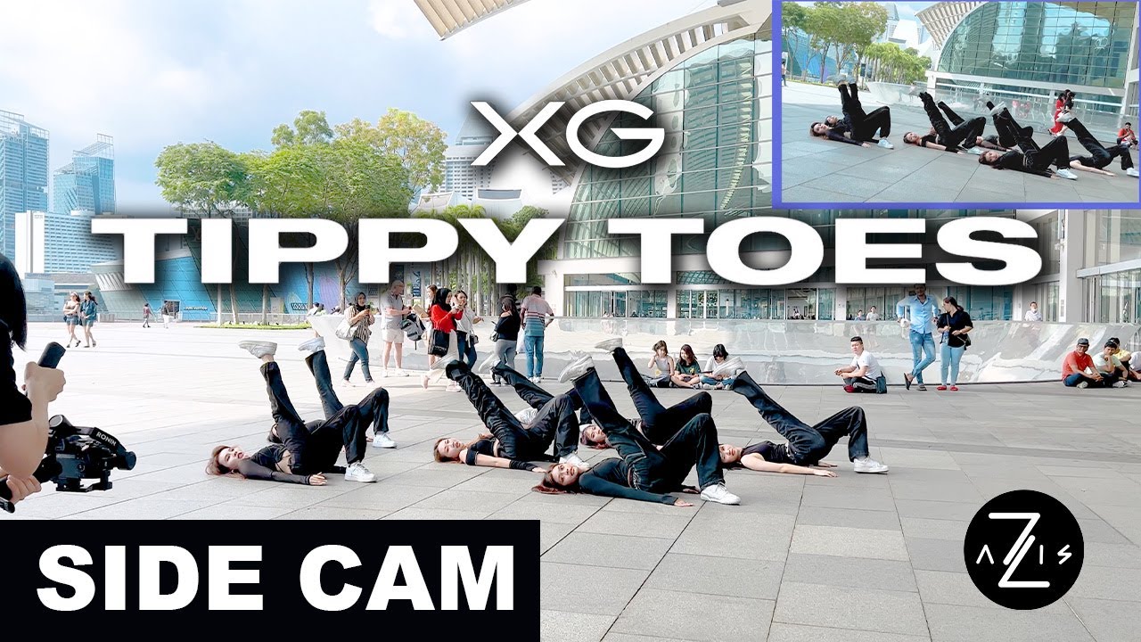 [DANCE IN PUBLIC / SIDE CAM] XG ‘Tippy Toes’  | ONE-TAKE DANCE COVER | Z-AXIS FROM SINGAPORE