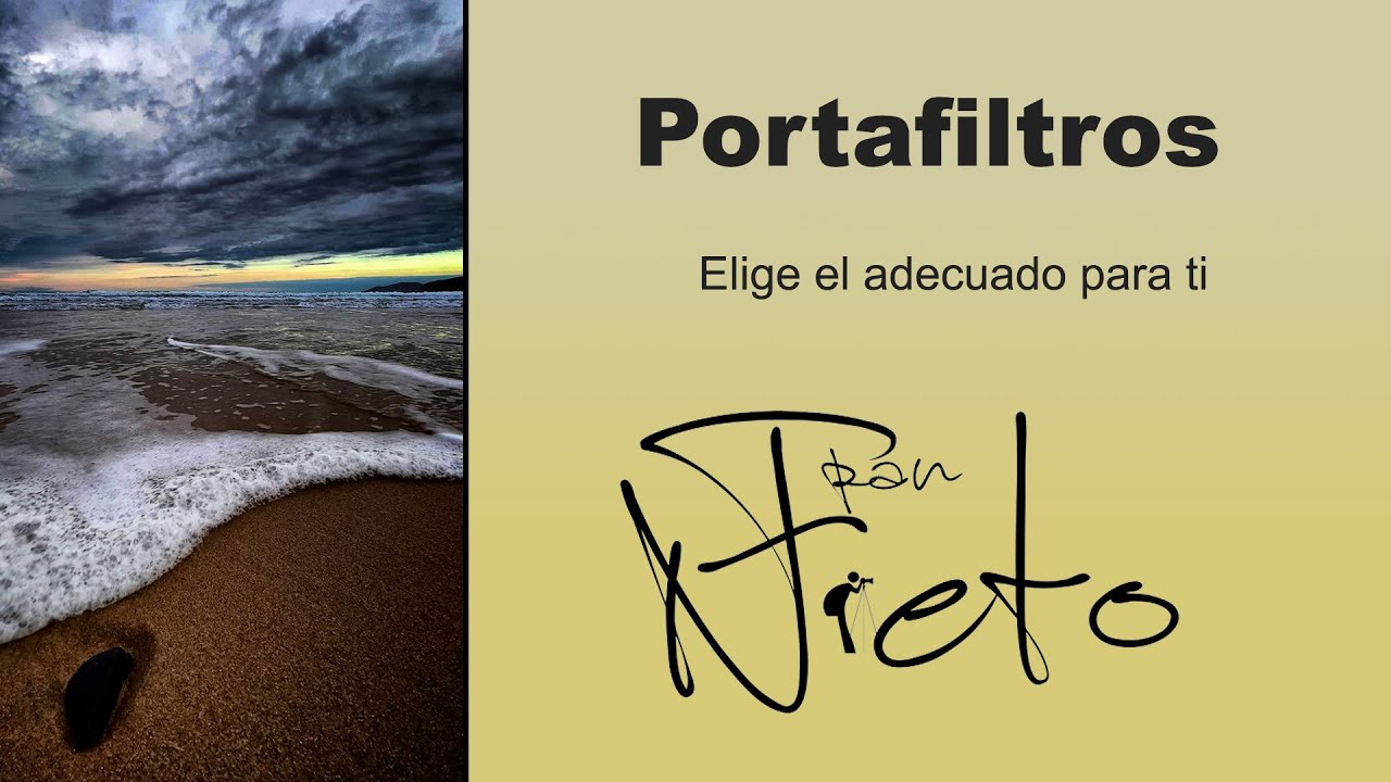 ¿Qué portafiltros compro para mi cámara?