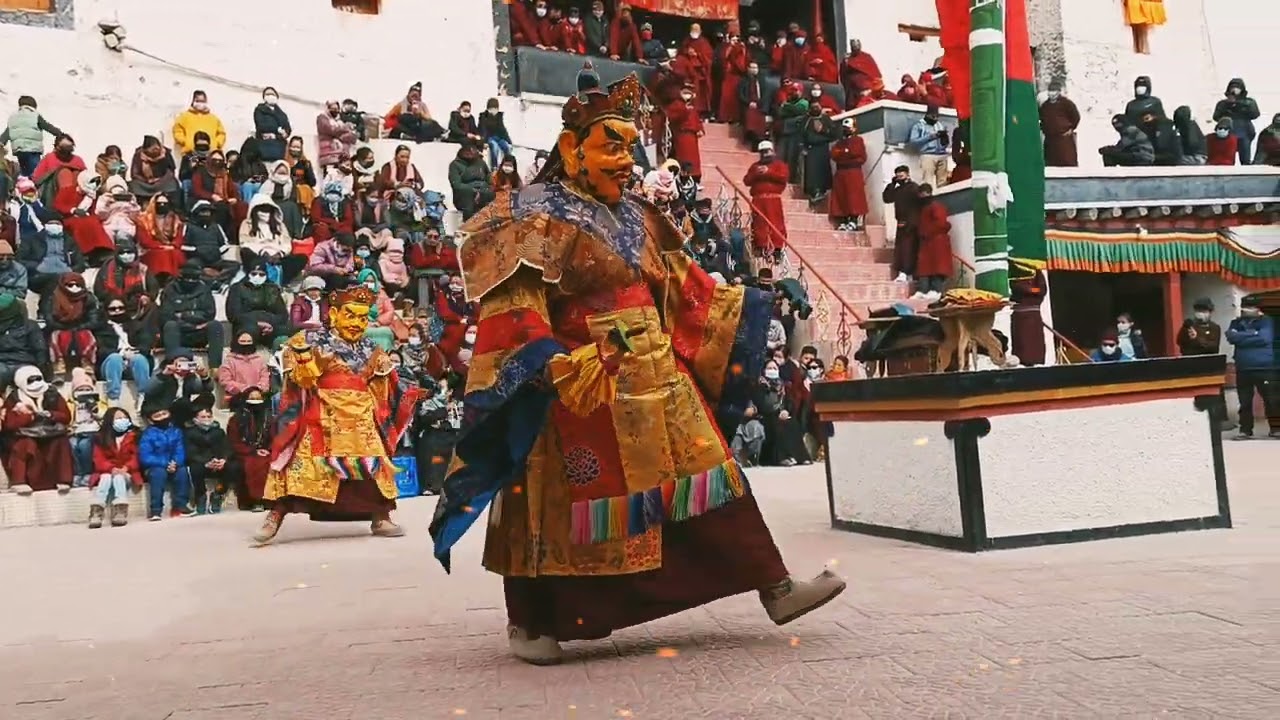 Spituk Gustor Annual Festival 2022 #maskdance @spitukmonastery on 30th and 31st January