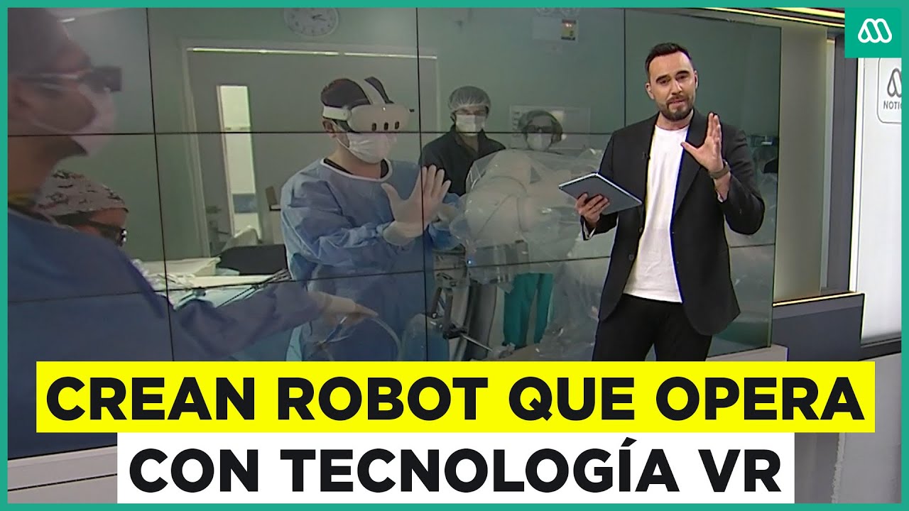 Médico crea robot que puede operar usando realidad aumentada