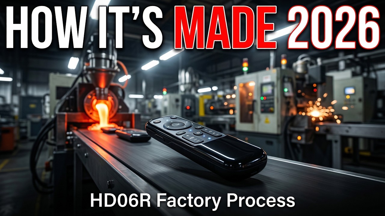 How HD06R Smart Lighting Remote is Made in Factory 2026 | Full Manufacturing Process