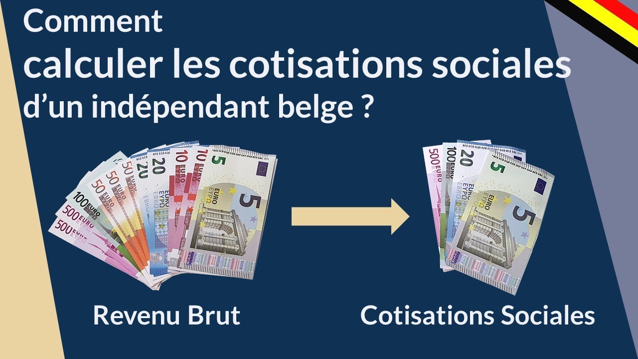 Comment calculer le montant de cotisations sociales d'un ind&eacute;pendant ?