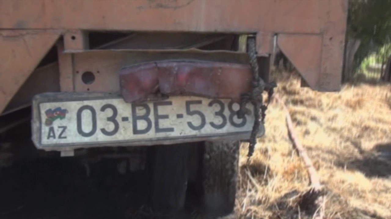 Şəkidə kamaz, qoşqu və 6 ton ot yanaraq kül oldu