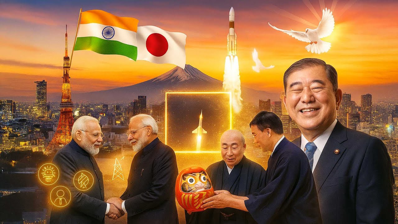 PM Modi in Japan: New Vision, Chandrayaan-5 & Global Peace Talks