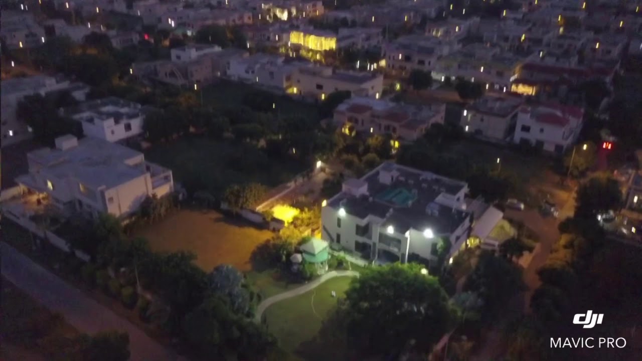 DHA Lahore drone view