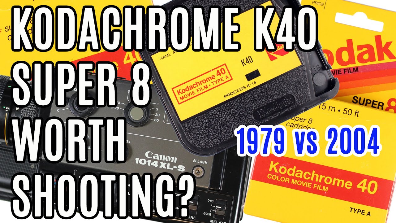 Super-8 Kodachrome K40 B&W / 1979 vs. 2004 Battle / Should You Shoot Kodachrome in 2021?