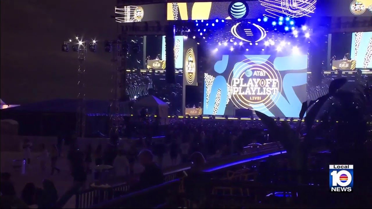 Thousands pack Miami DJ concert during College Football championship weekend