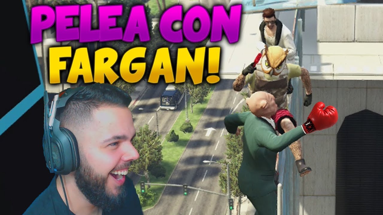 ¡TIRO A FARGAN DE UN PUÑETAZO! SALSEO Y CUCHILLAZOS | DEATH RUN