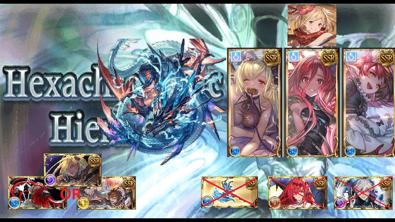 [GBF] Hexachromatic Hierarch M3 Water Kengo (Shalem, Yatima ,Haaselia)