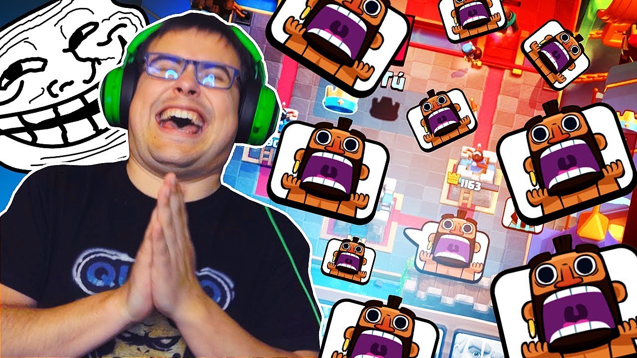 IMPARABLE CON EL COFRE TROLL ¡¡HASTA HAGO BM!! | Clash Royale