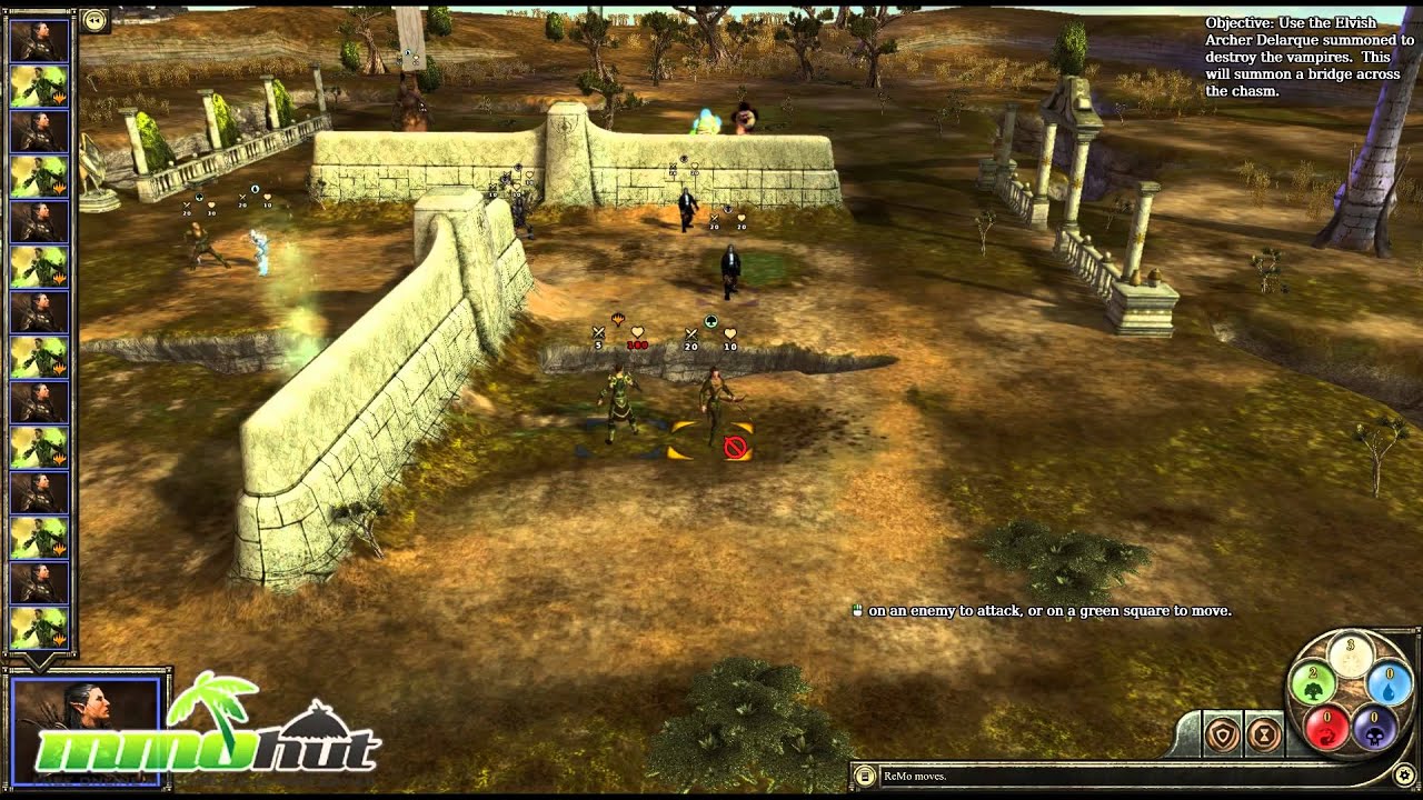Magic the Gathering Tactics Gameplay - First Look HD