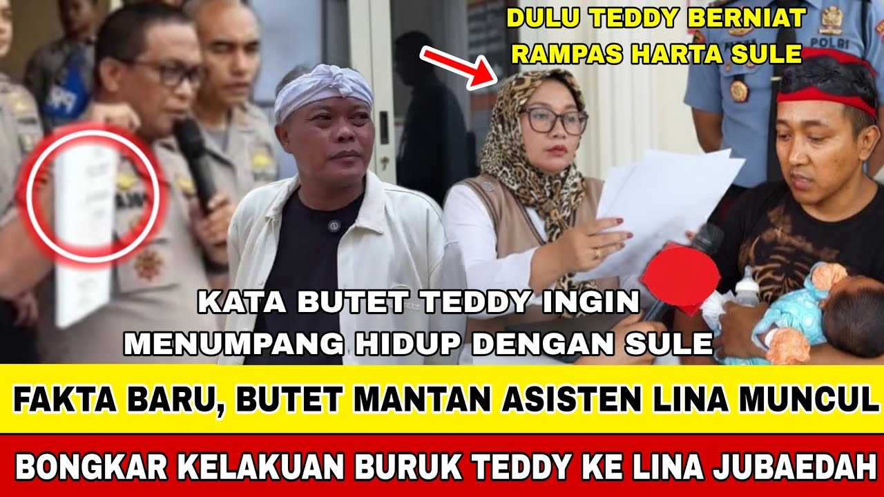 DIBIKIN MALU!! BUTET MANTAN ASISTEN LINA MUNCUL BONGKAR SIFAT ASLI TEDDY !! INGIN RAMPAS HARTA SULE