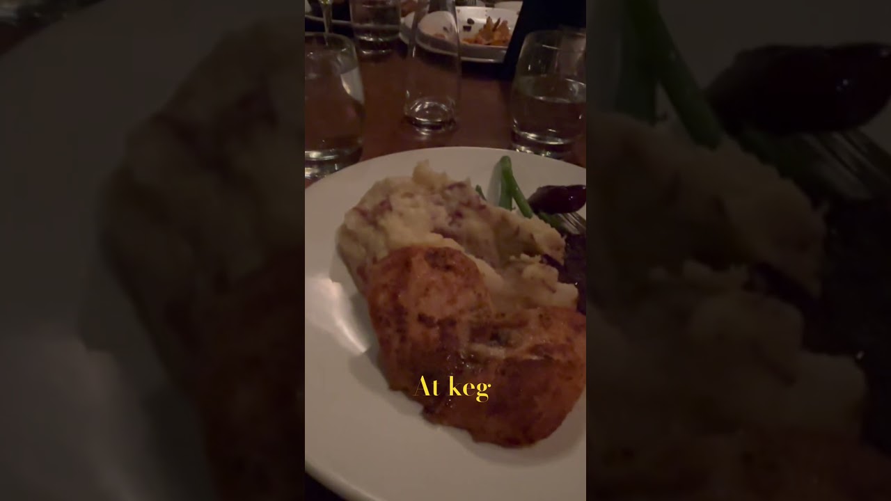 Dinner at the Keg