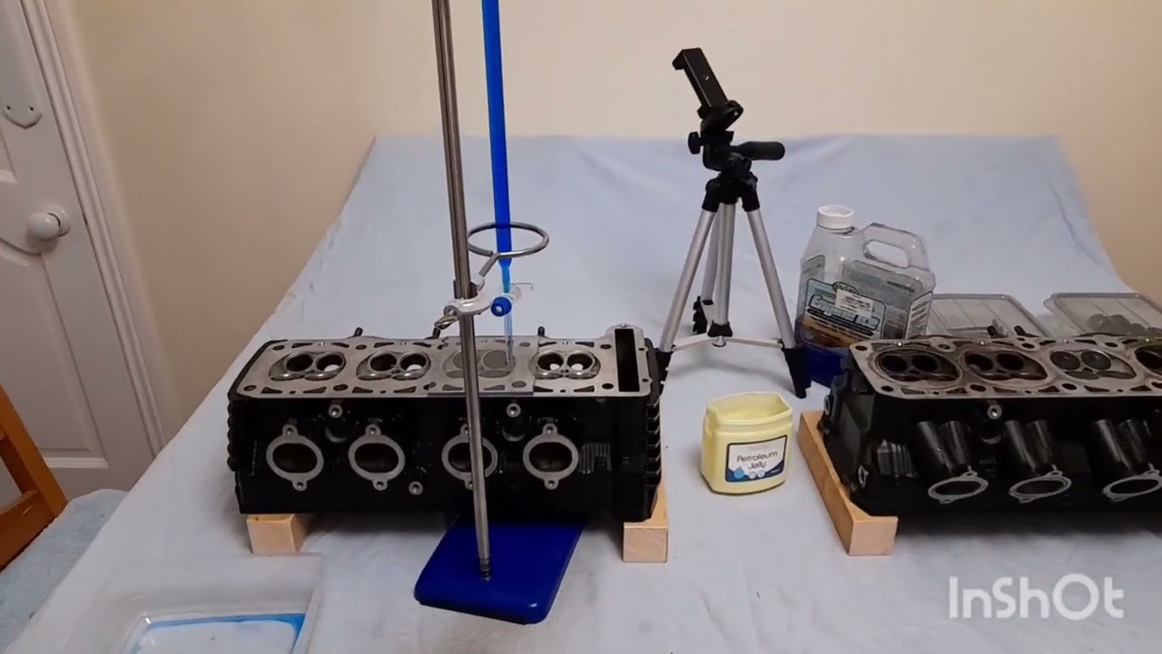 Kawasaki ZZR Versus ZRX 1200 cylinder head combustion chamber measurement.