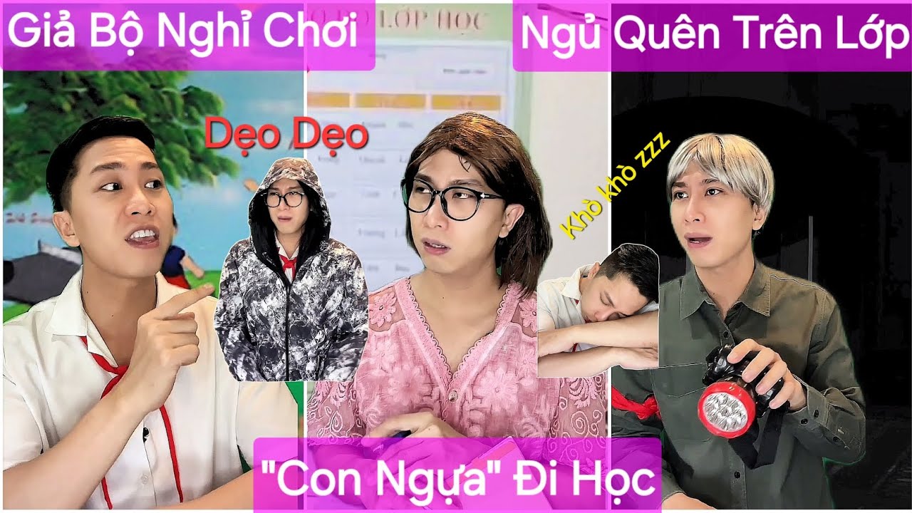 Tổng Hợp Video Ngắn Học Sinh #40 - Các Tập Full Đầy Đủ Không Cắt - Anh Money - Bé Ngoan