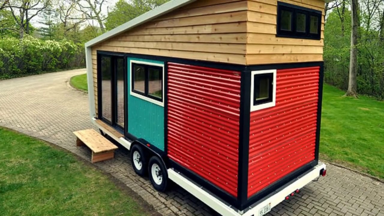 The Yellow Tiny House by the Bay & The Toy Box Tiny House