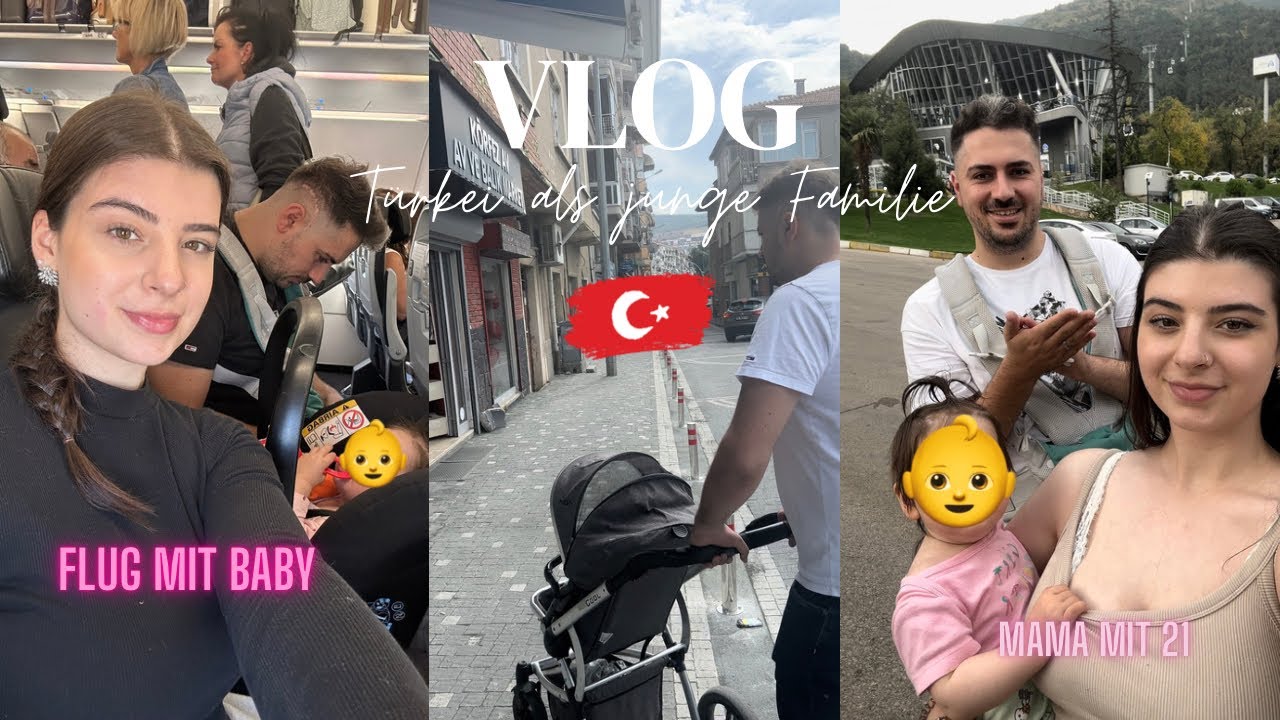 Türkei Urlaub mit Baby🇹🇷👨‍👩‍👧Flug; Essen; Die ersten Tage…|CelinesMamaLebenVlogs🤍