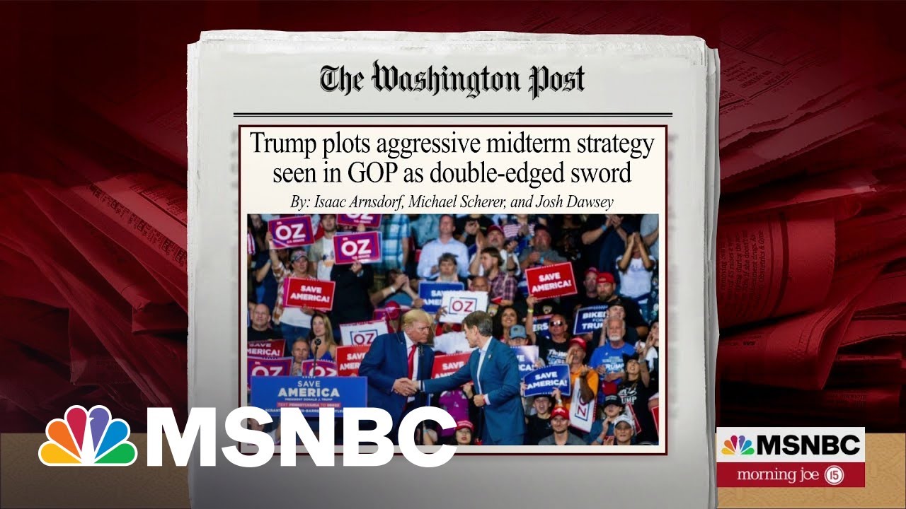 Will A Midterm GOP Strategy Involving Trump Repel Moderates And Independents?