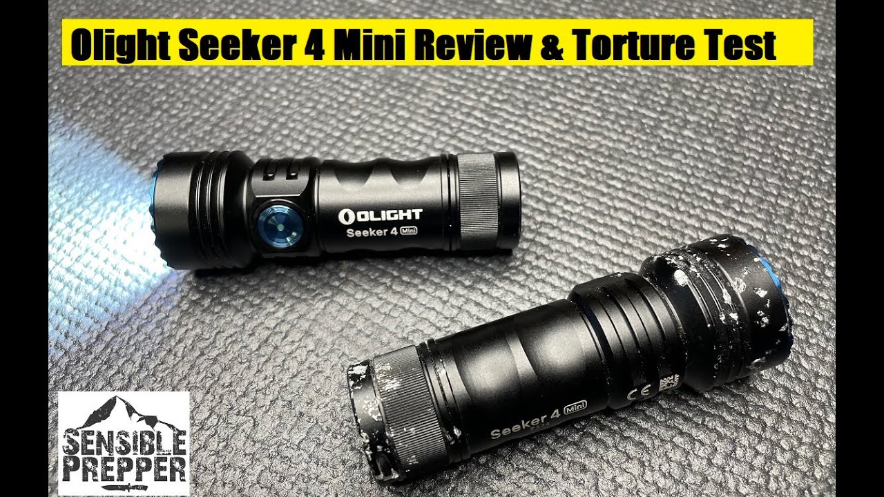 Olight Seeker 4 Mini: обзор и тест на прочность