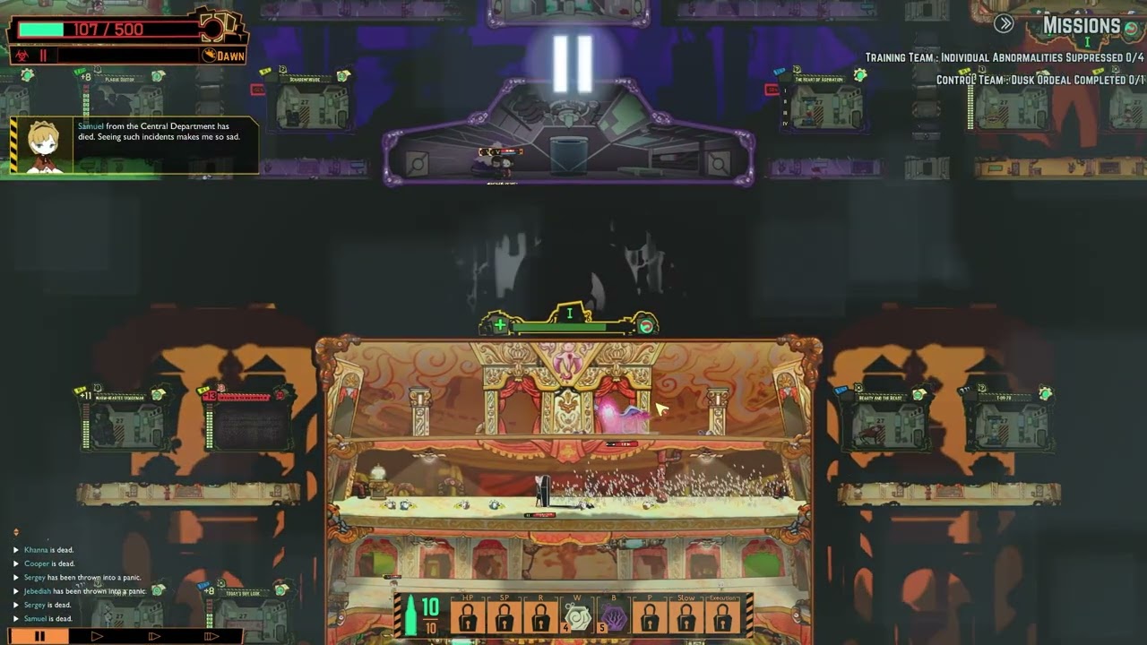 anime girl tears through entire facility =(