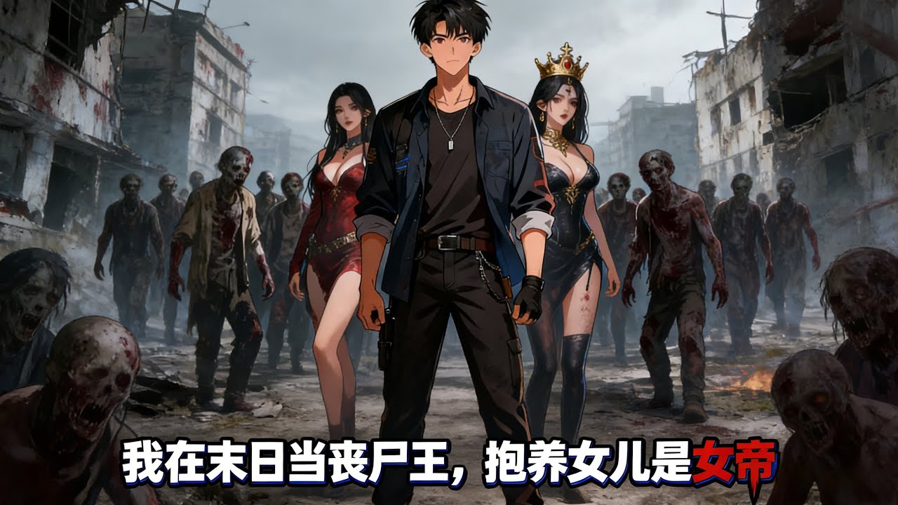 【Multi Sub】《我在末日当僵尸王，抱养女儿是女帝》僵尸王捡到女婴竟是重生女帝，一人一尸横扫末世，护女狂魔上线！ #热门漫画 #动漫