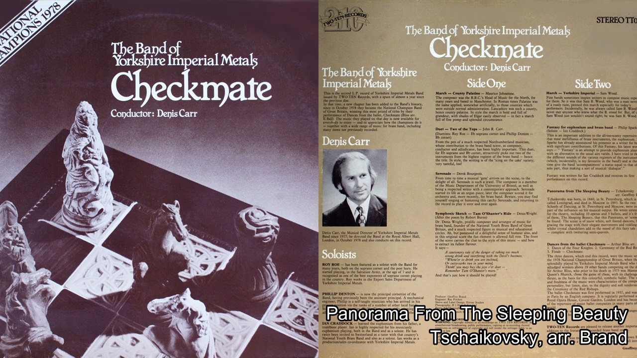 Panorama From the Sleeping Beauty (Tschaikovsky, arr. Brand) Yorkshire Imperial (LP: Checkmate)