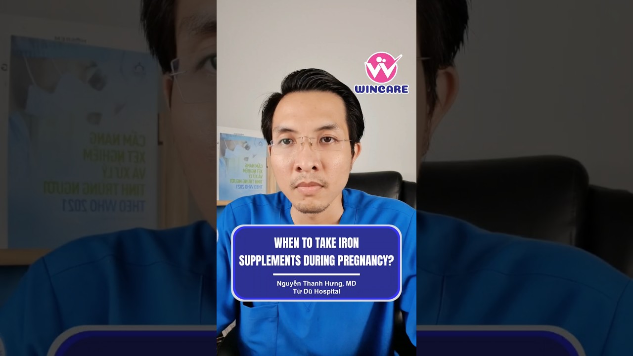 When to take iron supplements during pregnancy?