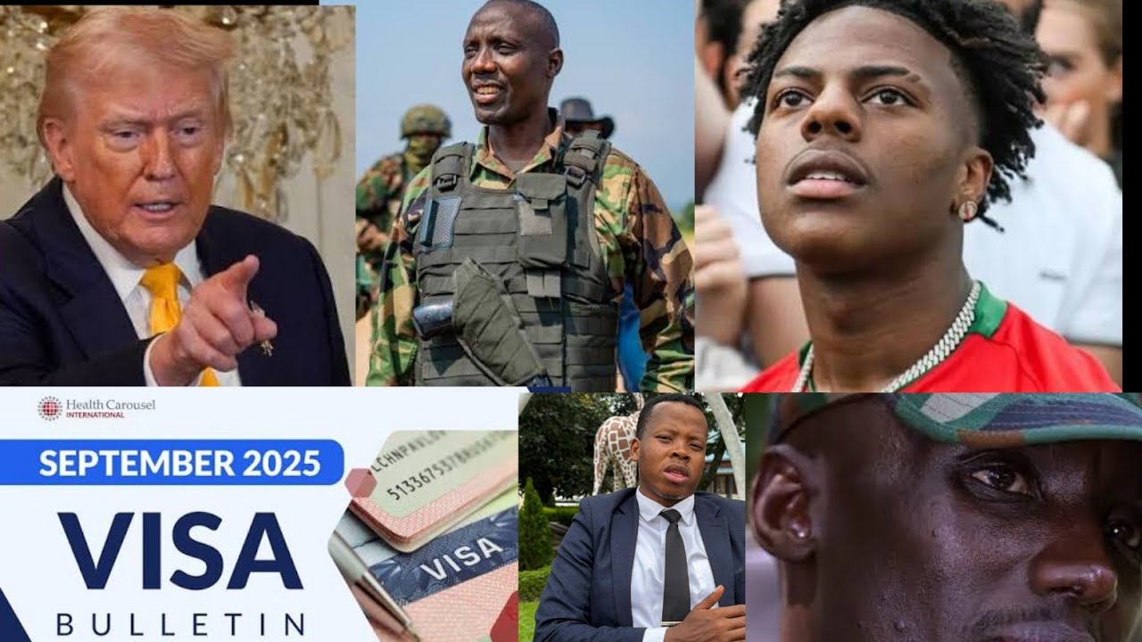 IBYO ATANGAJE KUBA COMANDO BA m23 Ishowspeed amuvezeho avunagurira mu ivi ibya Visa ni ibindi bintu 