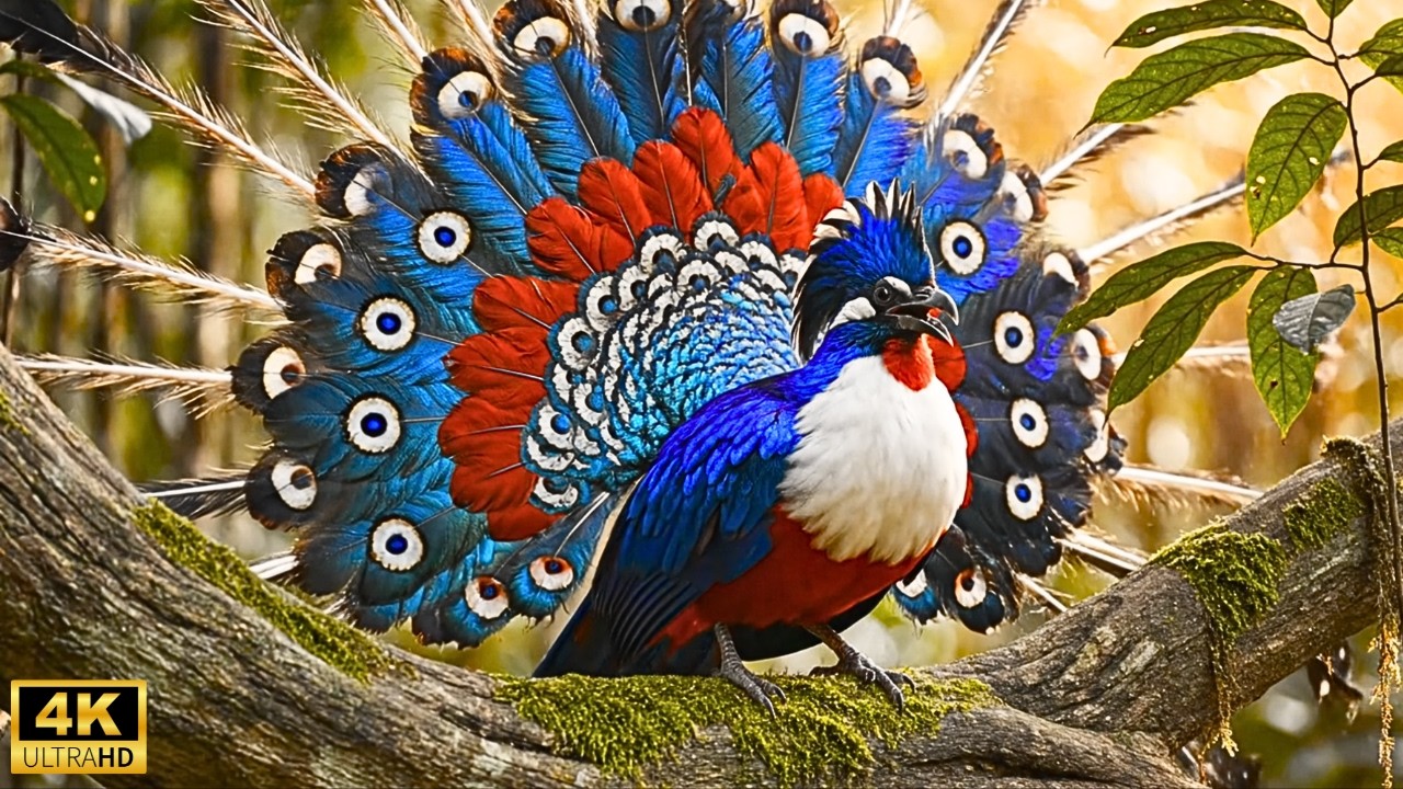 🦜 Breathtaking Exotic Birds 4K — Cinematic Nature Relaxation for OLED & HDR Screens