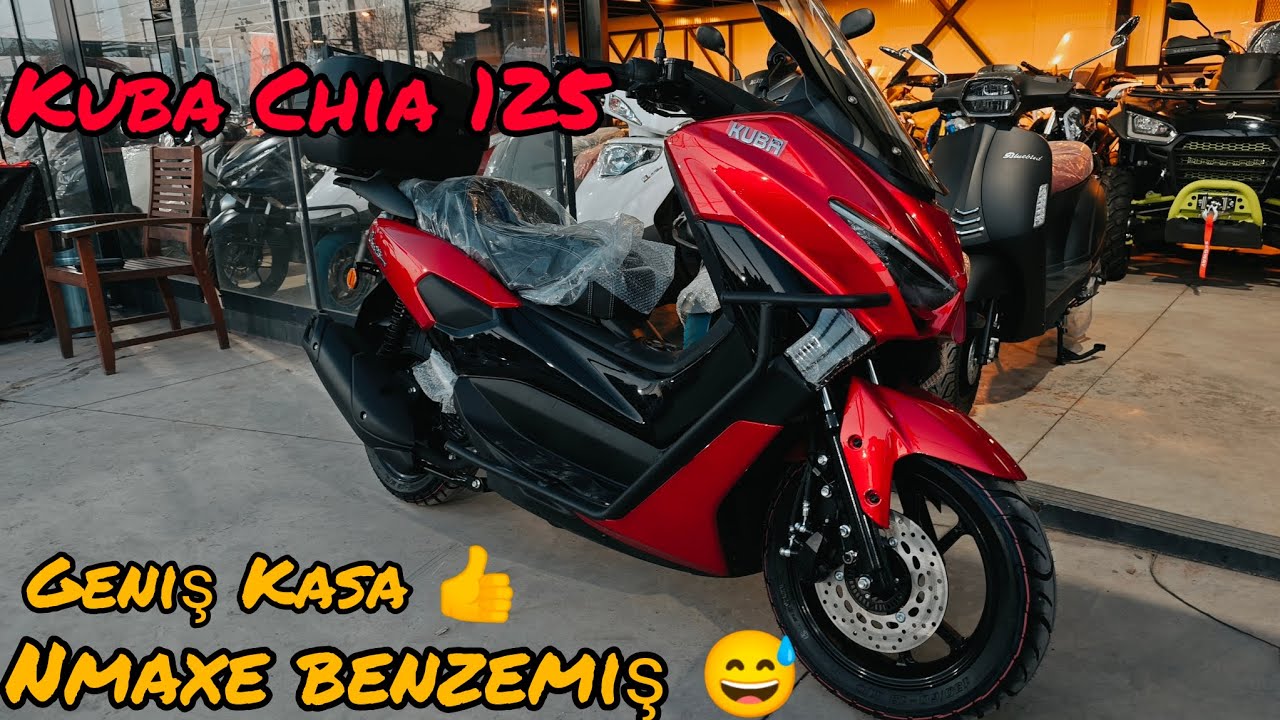Kuba Chia 125 pro İnceleme ( Araba Ehliyetiyle kullanabilecek scooter)