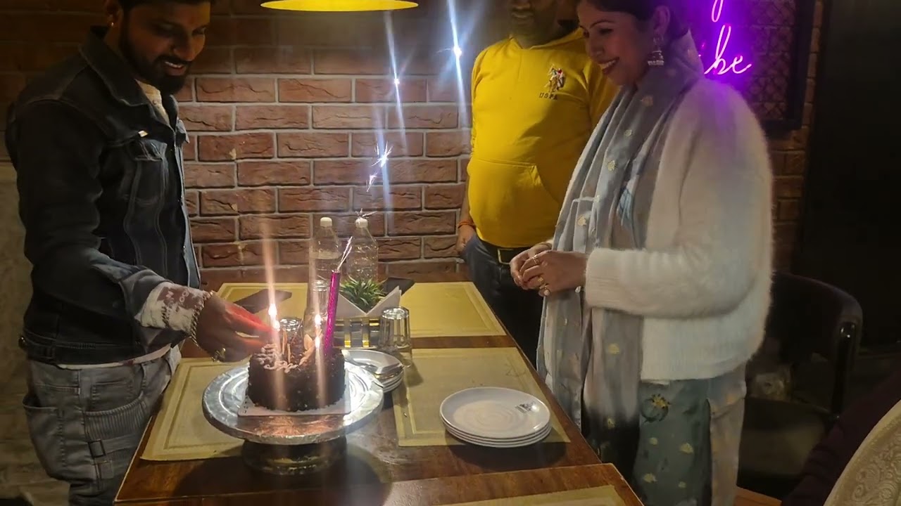 Devar ji ka birthday celebration .....