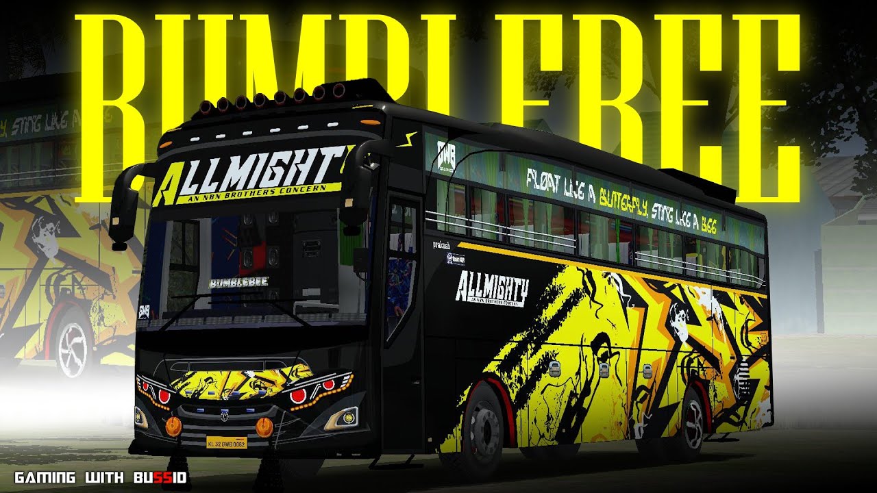 Allmighty Bumblebee 4k livery for jetbus 💛✨ Download now / #bussid #bussimulatorindonesia