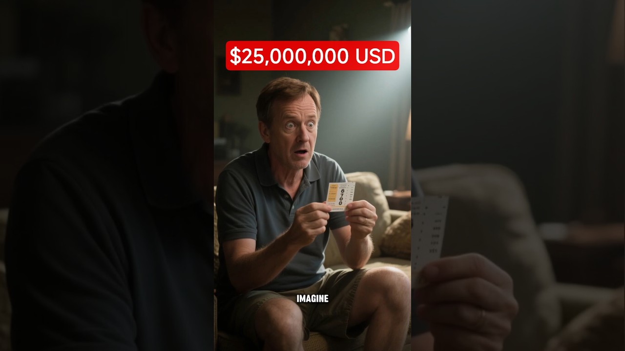 Two Australians Win $25 Million Each in Powerball Jackpot!  LotteryWest Shock #shorts #truestory