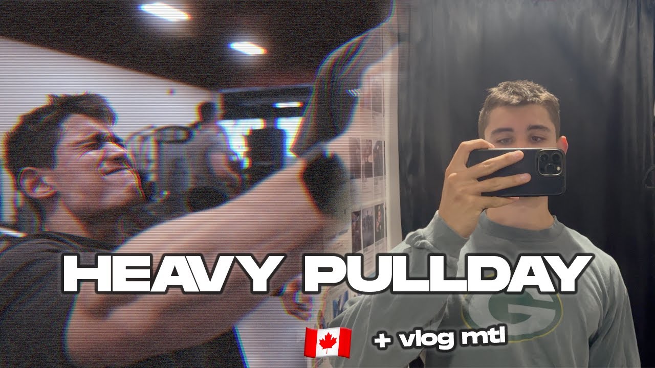 pullday au Atlantis Gym | vlog mtl (Friperie/Arcade)