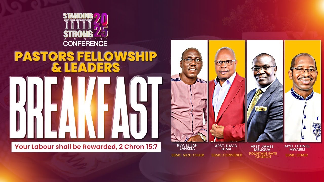 PASTORS FELLOWSHIP & LEADERS BREAKFAST || SSMC 2025 || 18TH JUNE 2025 || FOUNTAIN GATE CHURCH.